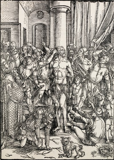 De Geseling, c. 1496-97 door Albrecht Dürer