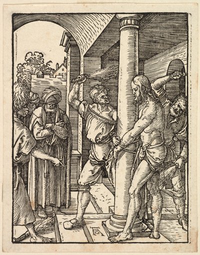 De geseling, 1509-11 door Albrecht Dürer