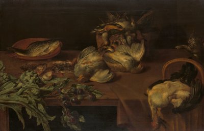 Stilleven met wild gevogelte door Alexander Adriaenssen