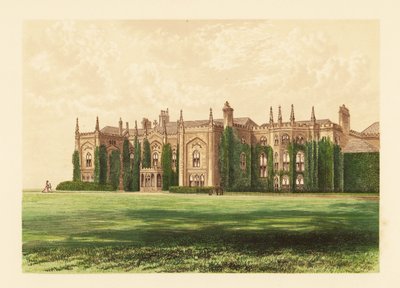 Combermere Abbey, Shropshire, Engeland door Alexander Francis (after) Lydon