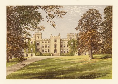 Mulgrave Castle, Yorkshire, Engeland door Alexander Francis (after) Lydon