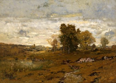 Herfst in Arkville door Alexander Helwig Wyant