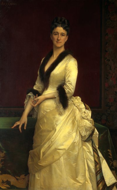 Catharine Lorillard Wolfe 1828-1887, 1876 door Alexandre Cabanel