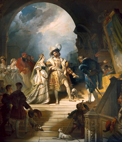 Francis I door Alexandre Evariste Fragonard