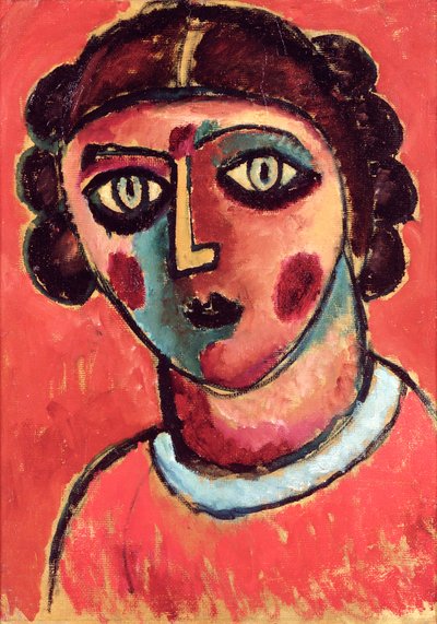 Hoofd door Alexej von Jawlensky