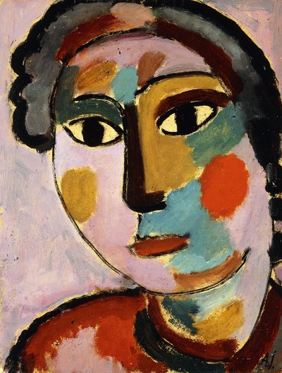 Hoofd door Alexej von Jawlensky