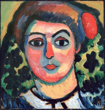 Lola door Alexej von Jawlensky