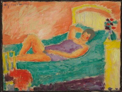 Liggend Meisje door Alexej von Jawlensky