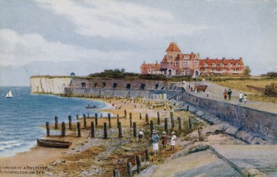 Promenade en Bay Hotel, Birchington-on-Sea door Alfred Robert Quinton