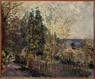 Bosweg door Alfred Sisley