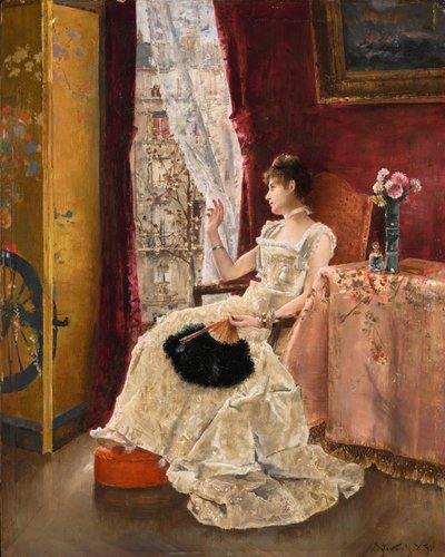 Dagdroom, 1885 door Alfred Emile Stevens