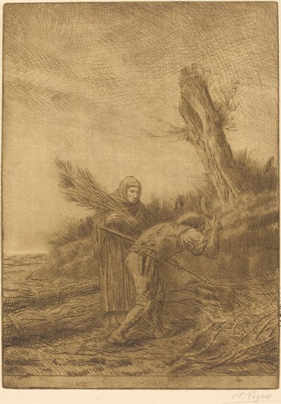 Takkenmakers door Alphonse Legros