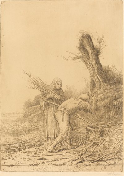 Takkenmakers door Alphonse Legros