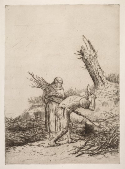 Les faiseurs de fagots door Alphonse Legros