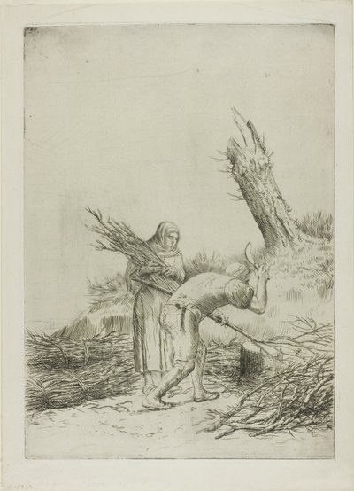 De takkenmakers door Alphonse Legros