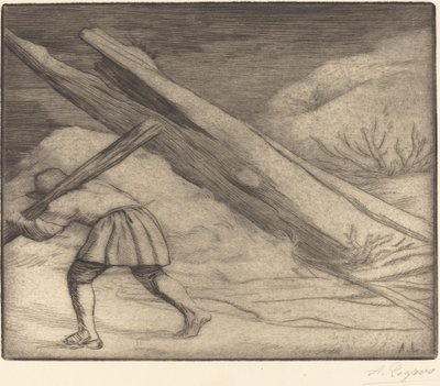 Winter, 1e plaat door Alphonse Legros