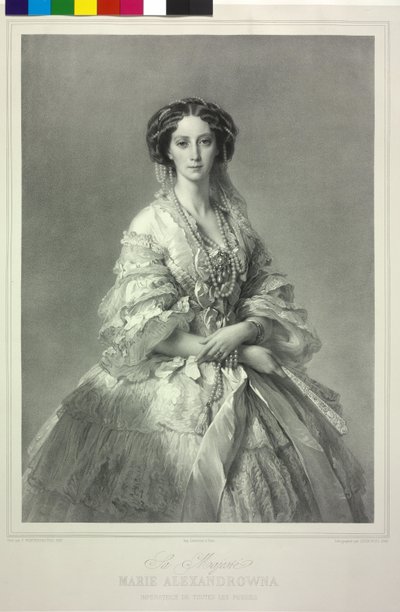 Prinses van Hessen-Darmstadt Marie door Alphonse Leon Noel