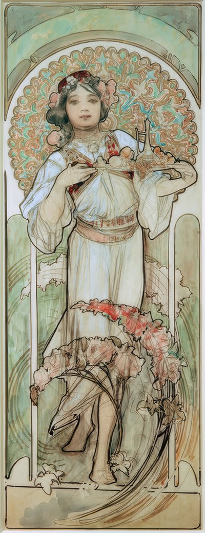 Bosnië-Herzegovina door Alphonse Mucha