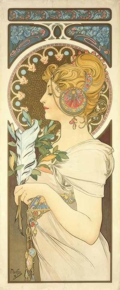 Veer door Alphonse Mucha