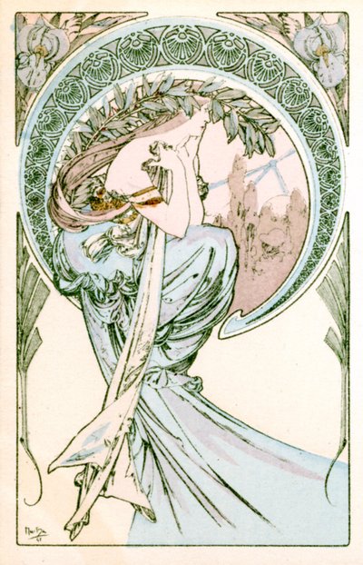 Poëzie door Alphonse Mucha