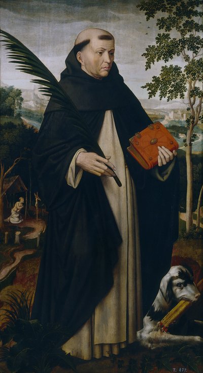 Sint Dominicus door Ambrosius Benson