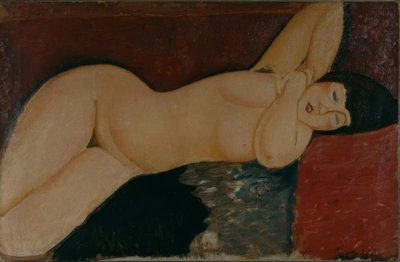 Liggend naakt door Amedeo Modigliani