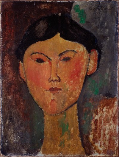 Portret van Beatrice Hastings door Amedeo Modigliani