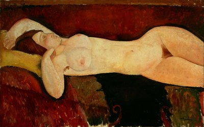 Liggend Naakt ca.1919 door Amedeo Modigliani