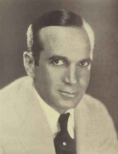 Al Jolson (zw/w foto) door American Photographer (after)