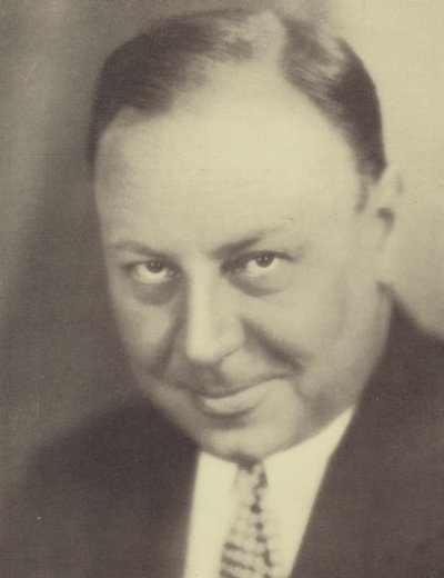 Emil Jannings (zw/w foto) door American Photographer (after)