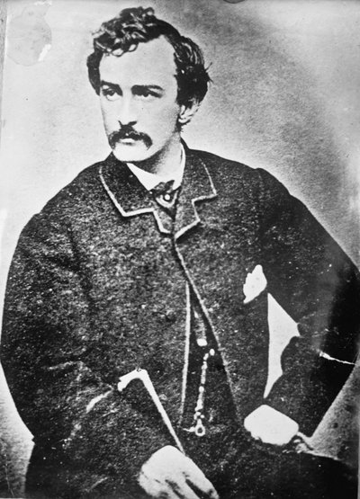 Portret van John Wilkes Booth door American Photographer