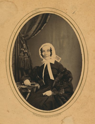 Rebecca Gratz, ca. 1860 door American Photographer