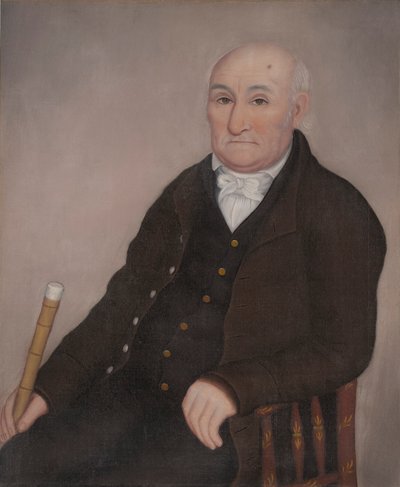 Caleb Sherman (1736 door Ammi Phillips