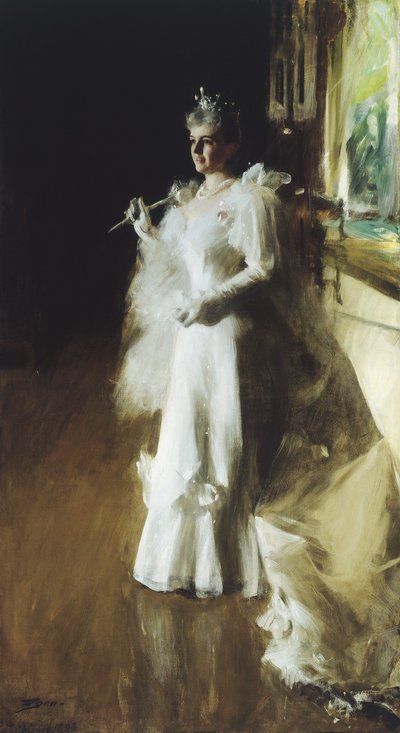 Mevrouw Potter Palmer, 1893 door Anders Leonard Zorn