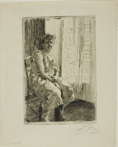 Ochtend door Anders Leonard Zorn