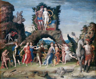 De Parnassus door Andrea Mantegna