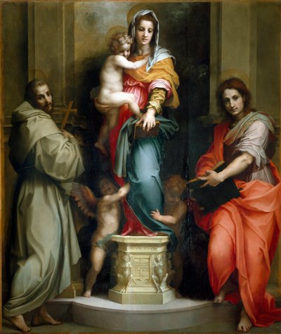 Madonna van de Harpijen door Andrea del Sarto