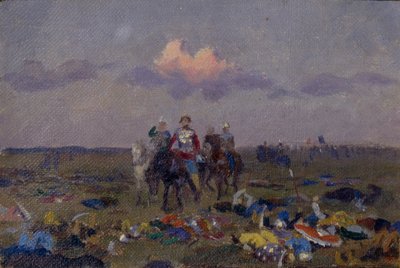 Op het Snipes Veld door Andrei Petrovich Ryabushkin