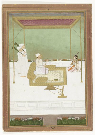 Nawab Mir Qasim Ali Khan van Bengalen door Anonymous