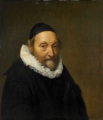 Portret van Johannes Wtenbogaert (1557-1644) door Anonymous