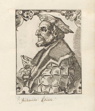 Portret van Antonio de Leyva door Anonymous