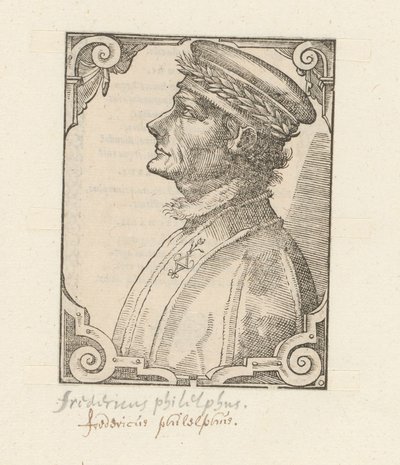 Portret van Francesco Filelfo door Anonymous