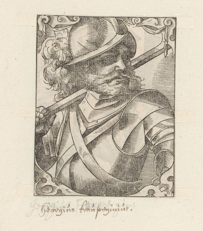 Portret van Georg von Frundsberg door Anonymous