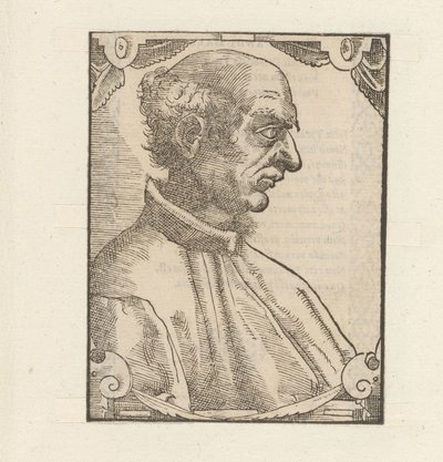 Portret van Giovanni Pontano door Anonymous