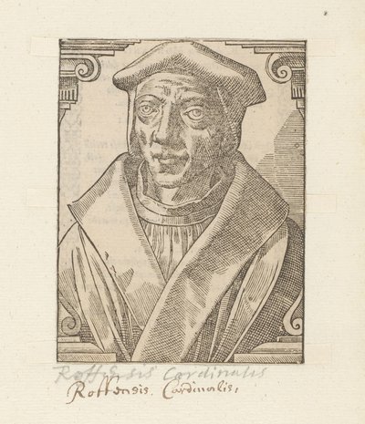 Portret van John Fisher door Anonymous