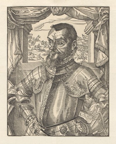 Portret van Lazarus von Schwendi door Anonymous