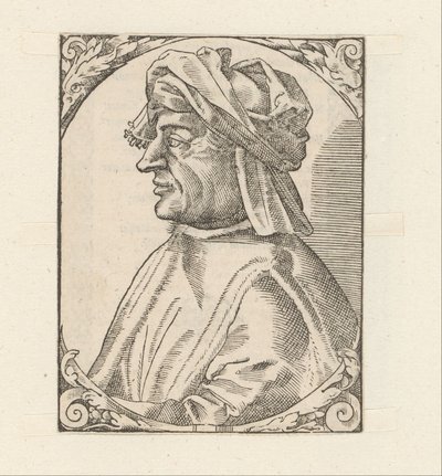 Portret van Niccolò da Uzzano door Anonymous