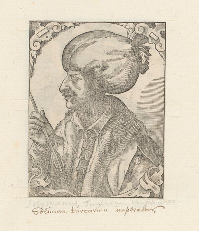 Portret van Süleyman I de Grote door Anonymous