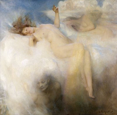 De wolk, 1902 door Arthur Hacker