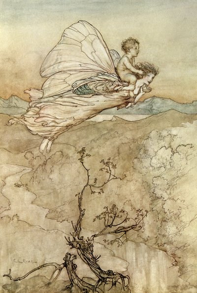 Een Midzomernachtsdroom door Arthur Rackham